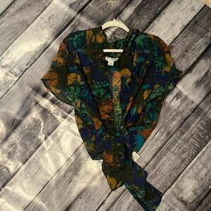 Cotton On Tie Front blouse